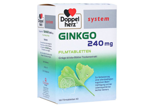 Doppelherz Ginkgo 240mg system – PZN 12346979 (PZN 12346979)