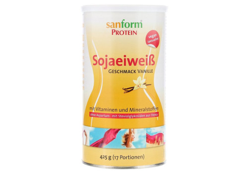 SANFORM Protein Sojaeiweiß Vanille Pulver – PZN 3480354 (PZN 3480354)