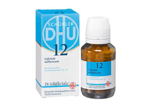 BIOCHEMIE DHU 12 Calcium sulfuricum D 12 Tabletten – PZN 274890 (PZN 274890)