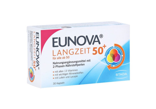 EUNOVA Langzeit 50+ Kapseln – PZN 11084388 (PZN 11084388)