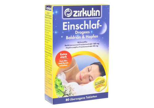 Zirkulin Einschlafdragees Baldrian Hopfen – PZN 515661 (PZN 515661)