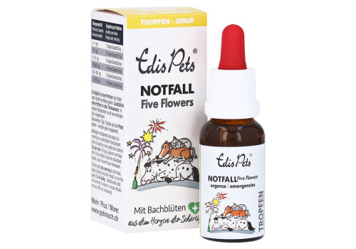 Edis Pets Five Flowers Notfalltropfen – PZN 80000784 (PZN 80000784)