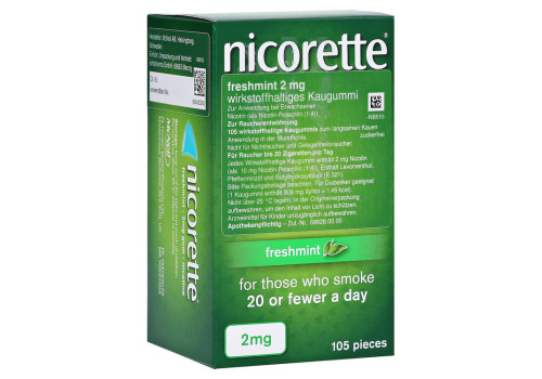 Nicorette 2mg freshmint – PZN 6680071 (PZN 6680071)