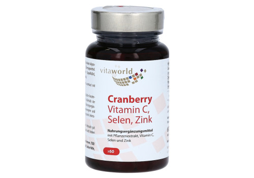 CRANBERRY VITAMIN C+Selen+Zink Kapseln – PZN 9693571 (PZN 9693571)