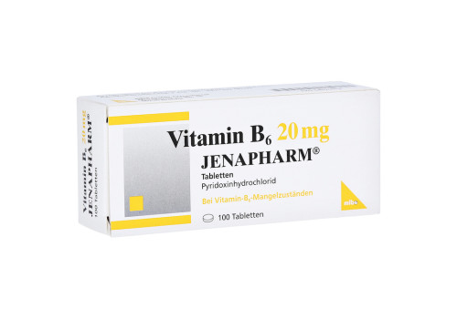 Vitamin B6 20mg JENAPHARM – PZN 4029414 (PZN 4029414)