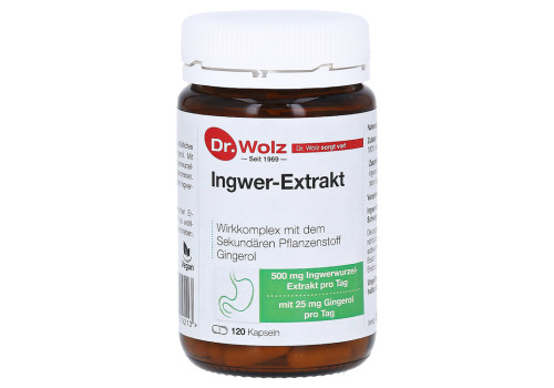 INGWER EXTRAKT Dr.Wolz Kapseln – PZN 10251921 (PZN 10251921)