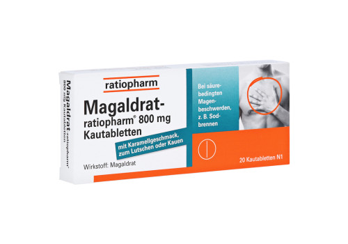 Magaldrat-ratiopharm 800mg – PZN 4869870 (PZN 4869870)