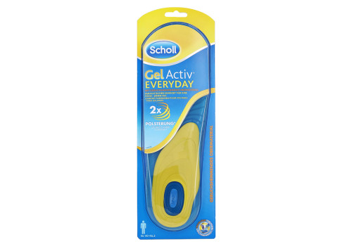 SCHOLL GelActiv Einlegesohlen Everyday men – PZN 10820974 (PZN 10820974)