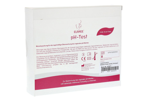 ELANEE pH-Test vaginal – PZN 12433678 (PZN 12433678)