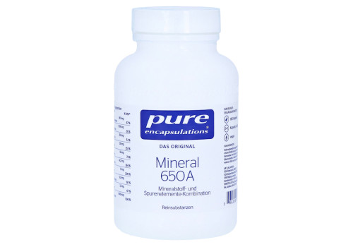 PURE ENCAPSULATIONS Mineral 650A Kapseln – PZN 5133527 (PZN 5133527)