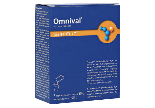 OMNIVAL orthomolekul.2OH immun 7 TP Granulat – PZN 6588477 (PZN 6588477)