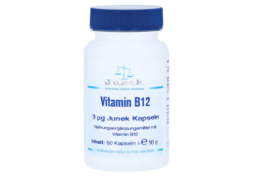 VITAMIN B12 3 µg Junek Kapseln – PZN 10051754 (PZN 10051754)