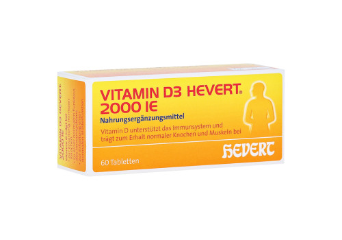 Vitamin D3 Hevert 2.000 I.E. Tabletten – PZN 11116697 (PZN 11116697)