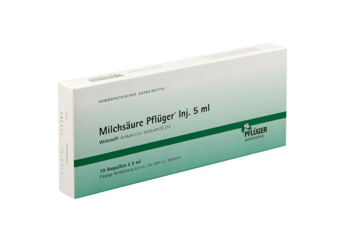 MILCHSÄURE Pflüger Injektionslösung 5 ml – PZN 1222429 (PZN 1222429)