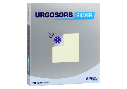 URGOSORB Silver 10x10 cm Kompressen – PZN 3120087 (PZN 3120087)