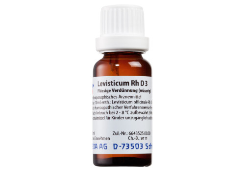 LEVISTICUM RH D 3 Dilution – PZN 1630281 (PZN 1630281)