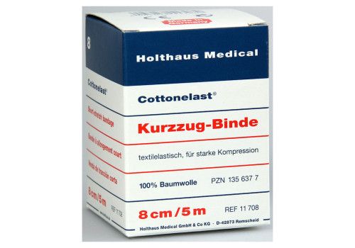 KURZZUGBINDE Cottonelast 8 cmx5 m – PZN 1356377 (PZN 1356377)