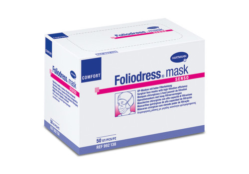 FOLIODRESS mask Comfort senso grün OP-Masken – PZN 2845865 (PZN 2845865)