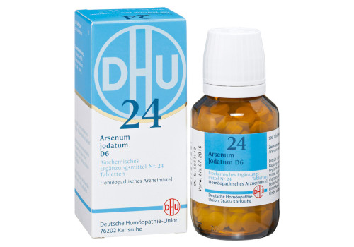 BIOCHEMIE DHU 24 Arsenum jodatum D 6 Tabletten – PZN 2581811 (PZN 2581811)