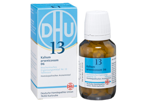 BIOCHEMIE DHU 13 Kalium arsenicosum D 6 Tabletten – PZN 2581082 (PZN 2581082)