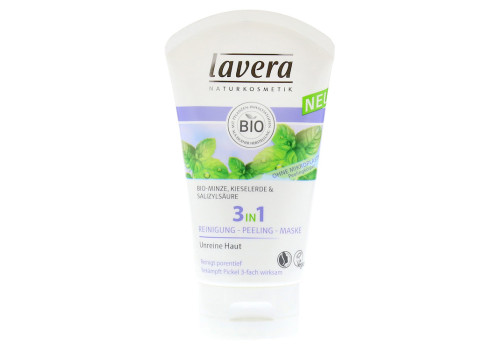 LAVERA 3in1 Reinigung Peeling Maske – PZN 11090271 (PZN 11090271)