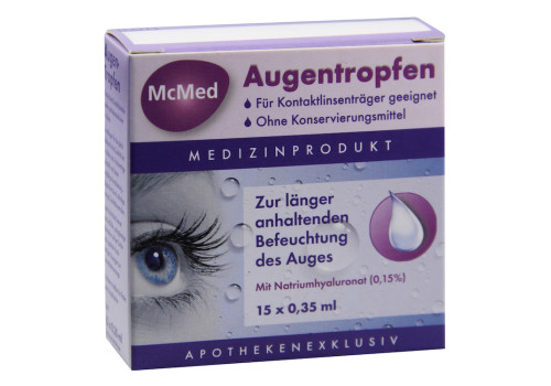 MCMED Augentropfen Einzeldosispipetten – PZN 6564732 (PZN 6564732)