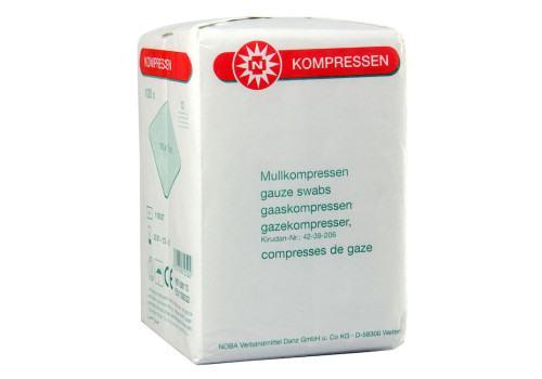 MULLKOMPRESSEN 10x10 cm unsteril 12fach – PZN 7099332 (PZN 7099332)