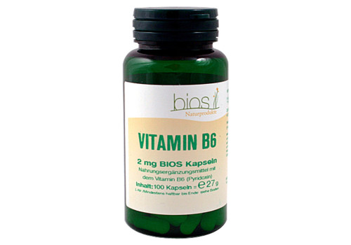 VITAMIN B6 2 mg Bios Kapseln – PZN 6054787 (PZN 6054787)