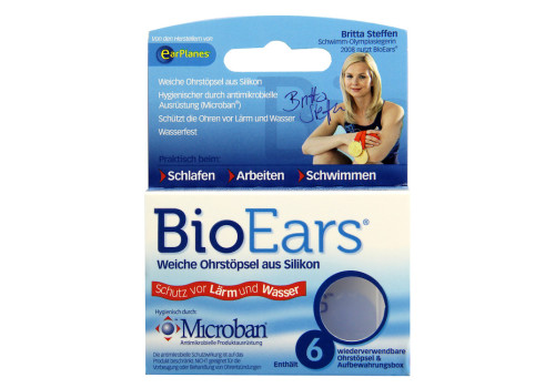 BIOEARS Silikon Ohrstöpsel antimikrobielle – PZN 5468222 (PZN 5468222)