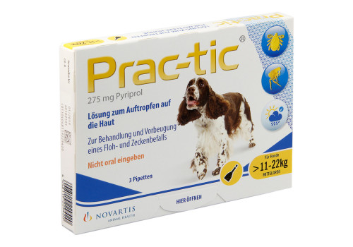 PRAC tic f.mittlere Hunde 11-22 kg Einzeldosispip. – PZN 3935659 (PZN 3935659)