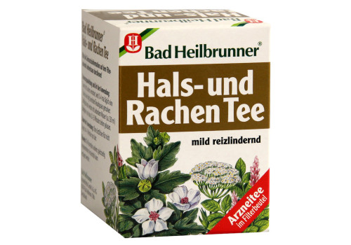 BAD HEILBRUNNER Hals- und Rachen Tee Filterbeutel – PZN 4261223 (PZN 4261223)