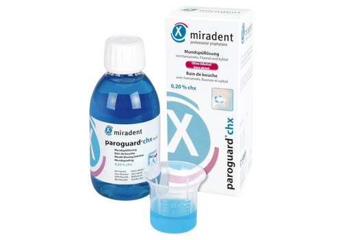 MIRADENT Mundspüllösung paroguard CHX 0,20% – PZN 4443102 (PZN 4443102)