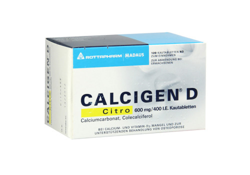 CALCIGEN D Citro 600mg/400 I.E. – PZN 7630508 (PZN 7630508)