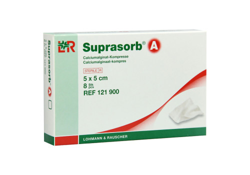 SUPRASORB A Calciumalginat Kompr.5x5 cm – PZN 7402150 (PZN 7402150)