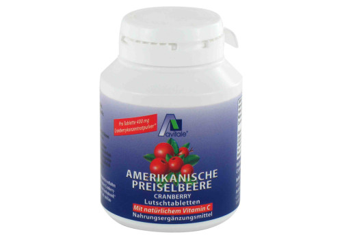 PREISELBEERE amerikanisch Lutschtabletten – PZN 784881 (PZN 784881)