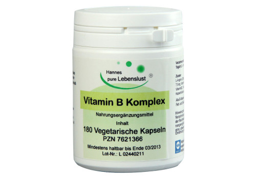 VITAMIN B KOMPLEX Kapseln – PZN 7621366 (PZN 7621366)