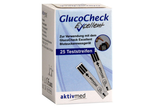 GLUCOCHECK Excellent Teststreifen – PZN 9286618 (PZN 9286618)