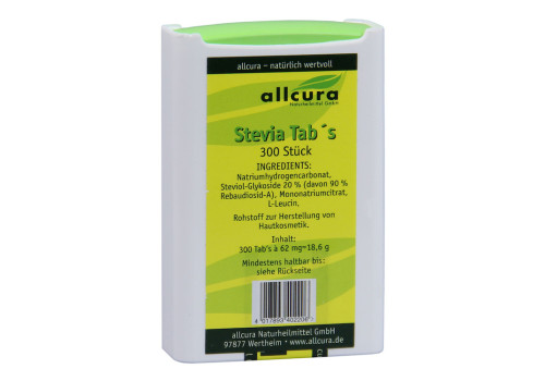 STEVIA TABS – PZN 7796025 (PZN 7796025)