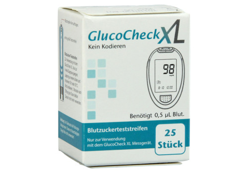 GLUCOCHECK XL Blutzuckerteststreifen – PZN 9286601 (PZN 9286601)