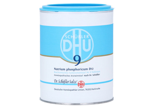 BIOCHEMIE DHU 9 Natrium phosphoricum D 12 Tabl. – PZN 274602 (PZN 274602)