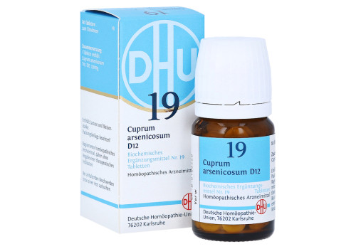 BIOCHEMIE DHU 19 Cuprum arsenicosum D 12 Tabletten – PZN 1196181 (PZN 1196181)