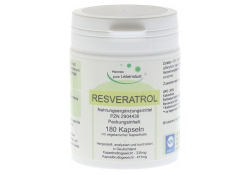 RESVERATROL KOMPLEX Vegi Kapseln – PZN 2904438 (PZN 2904438)