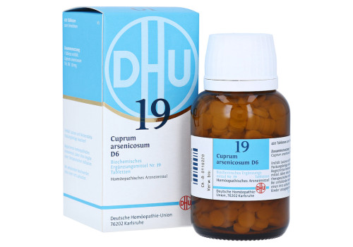 BIOCHEMIE DHU 19 Cuprum arsenicosum D 6 Tabletten – PZN 6584462 (PZN 6584462)