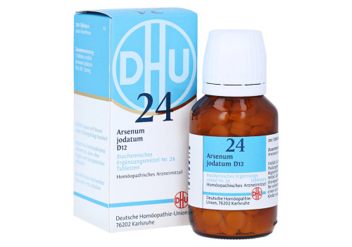 BIOCHEMIE DHU 24 Arsenum jodatum D 12 Tabletten – PZN 2581828 (PZN 2581828)