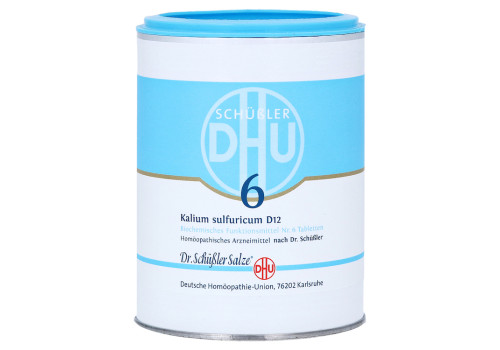 BIOCHEMIE DHU 6 Kalium sulfuricum D 12 Tabletten – PZN 274312 (PZN 274312)