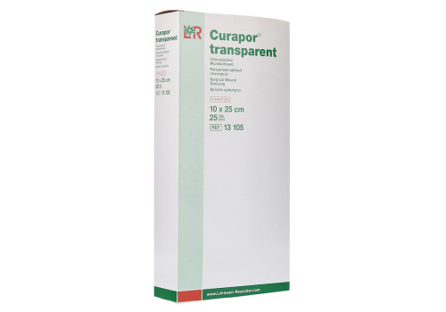 CURAPOR Wundverband steril transparent 10x25 cm – PZN 2914187 (PZN 2914187)