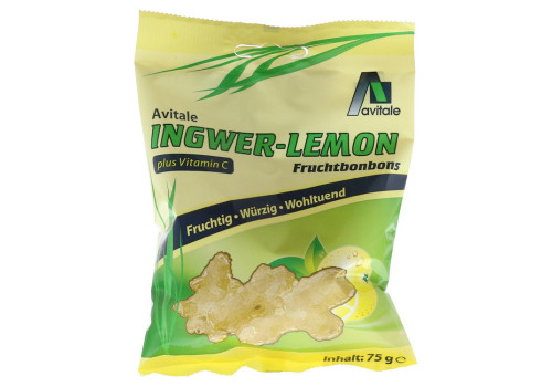 Avitale Ingwer-Lemon Fruchtbonbons – PZN 6845661 (PZN 6845661)