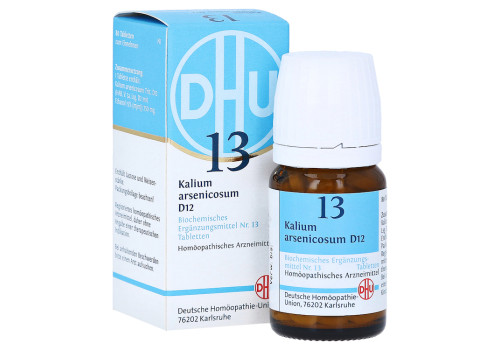 BIOCHEMIE DHU 13 Kalium arsenicosum D 12 Tabletten – PZN 274950 (PZN 274950)