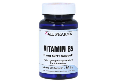 VITAMIN B5 6 mg GPH Kapseln – PZN 9323265 (PZN 9323265)