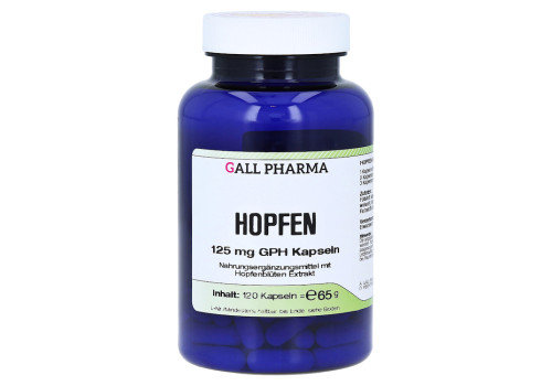 HOPFEN 125 mg GPH Kapseln – PZN 9645336 (PZN 9645336)